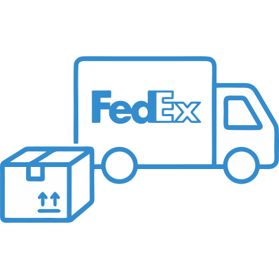 Parceria com a FedEX Para entregas no EXTERIOR